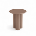 Couchtisch Rund ø50 cm - Mocca Mousse - FURNHOUSE