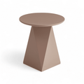 Couchtisch Rund ø50 cm - Mocca Mousse - FURNHOUSE
