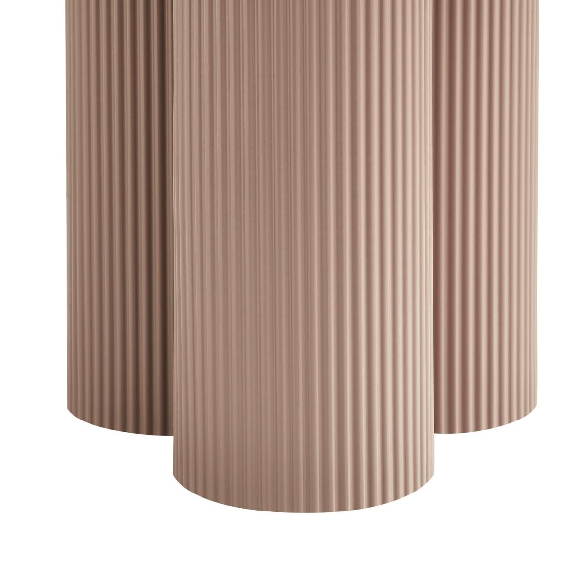 Couchtisch Rund ø50 cm - Mocca Mousse - FURNHOUSE