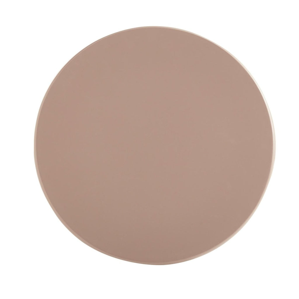 Couchtisch Rund ø50 cm - Mocca Mousse - FURNHOUSE