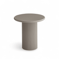 Couchtisch Rund ø50 cm - Taupe - FURNHOUSE