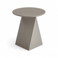 Couchtisch Rund ø50 cm - Taupe - FURNHOUSE