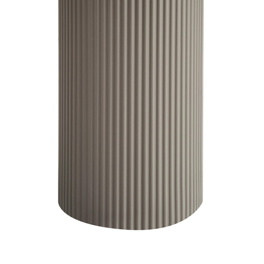 Couchtisch Rund ø50 cm - Taupe - FURNHOUSE