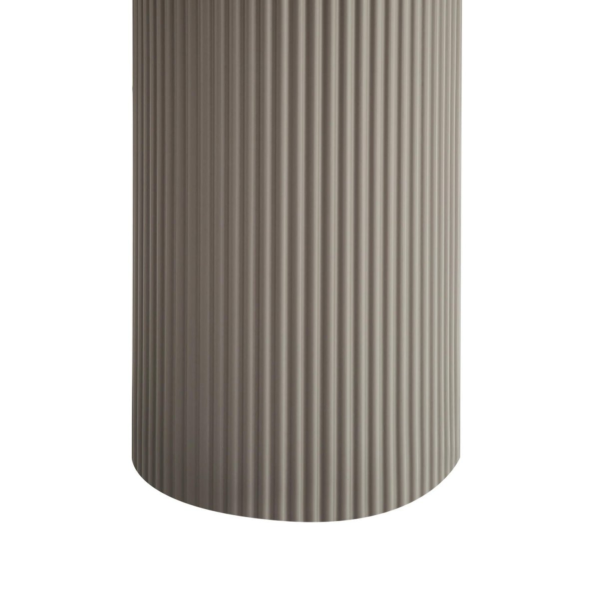 Couchtisch Rund ø50 cm - Taupe - FURNHOUSE