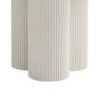 Couchtisch Rund ø50 cm - Weiß - FURNHOUSE