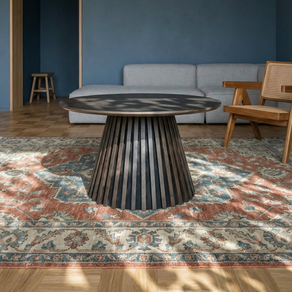 Couchtisch Rund ø60 cm Svendborg - Räuchereiche - FURNHOUSE