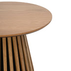 Couchtisch Rund ø60 cm - Wildeiche Natur - FURNHOUSE