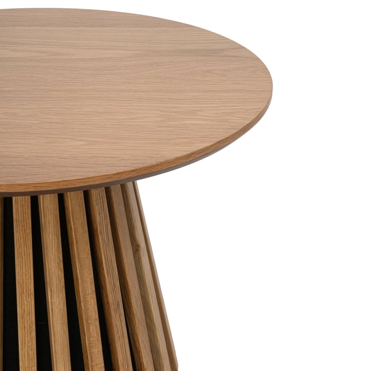 Couchtisch Rund ø60 cm - Wildeiche Natur - FURNHOUSE