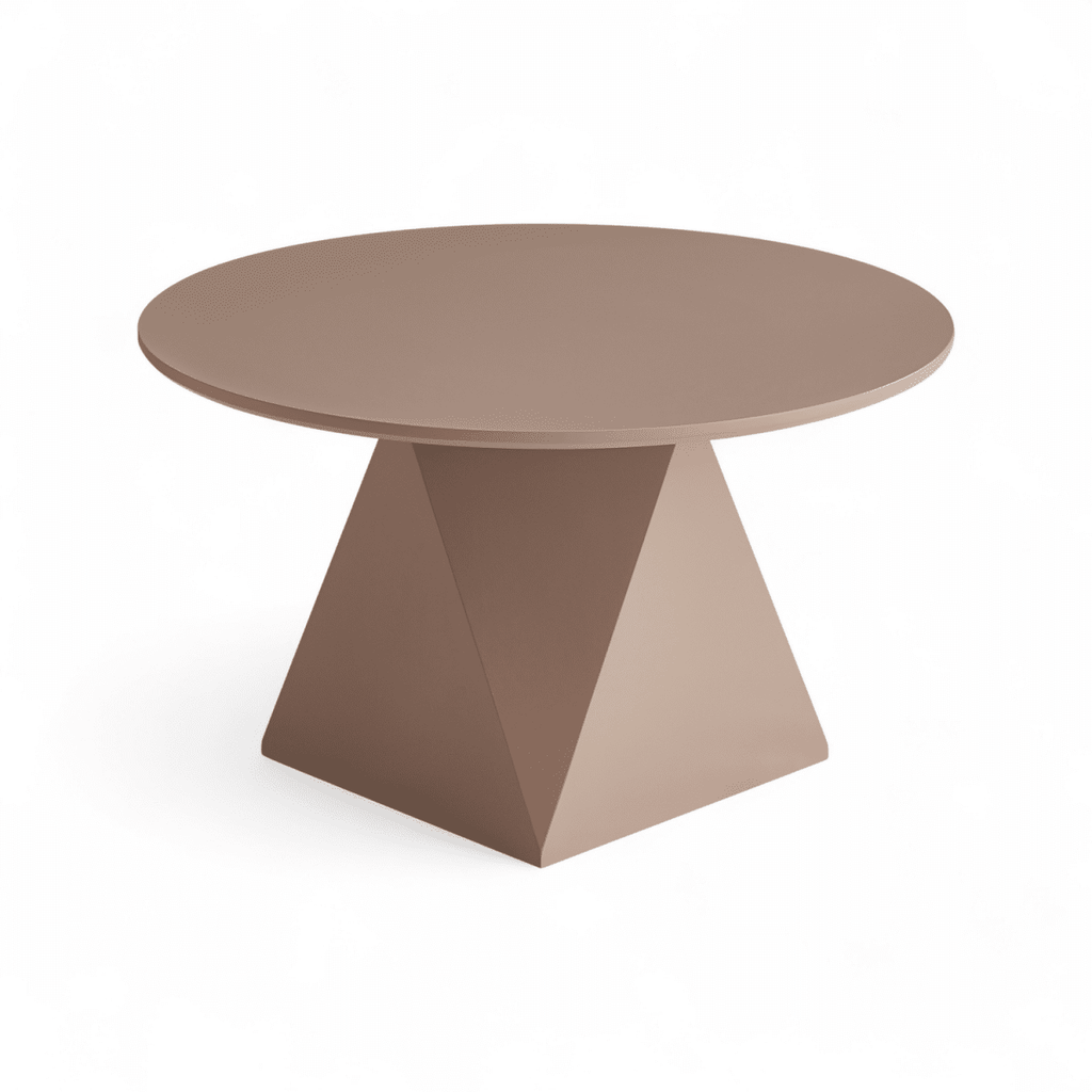 Couchtisch Rund ø80 cm - Mocca Mousse - FURNHOUSE