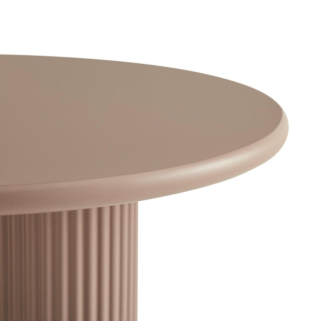 Couchtisch Rund ø80 cm - Mocca Mousse - FURNHOUSE