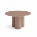 Couchtisch Rund ø80 cm - Mocca Mousse - FURNHOUSE