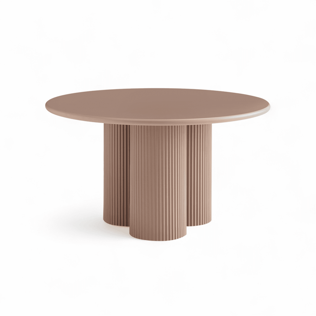 Couchtisch Rund ø80 cm - Mocca Mousse - FURNHOUSE