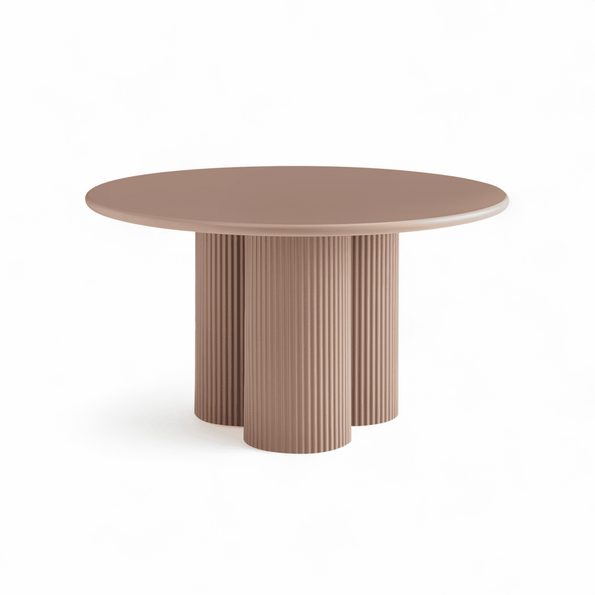 Couchtisch Rund ø80 cm - Mocca Mousse - FURNHOUSE