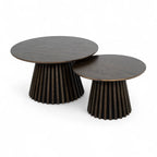 Couchtisch Rund ø80 cm Svendborg - Räuchereiche - FURNHOUSE