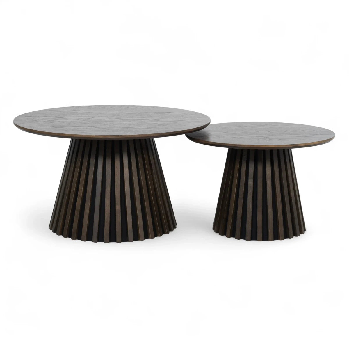 Couchtisch Rund ø80 cm Svendborg - Räuchereiche - FURNHOUSE