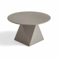 Couchtisch Rund ø80 cm - Taupe - FURNHOUSE