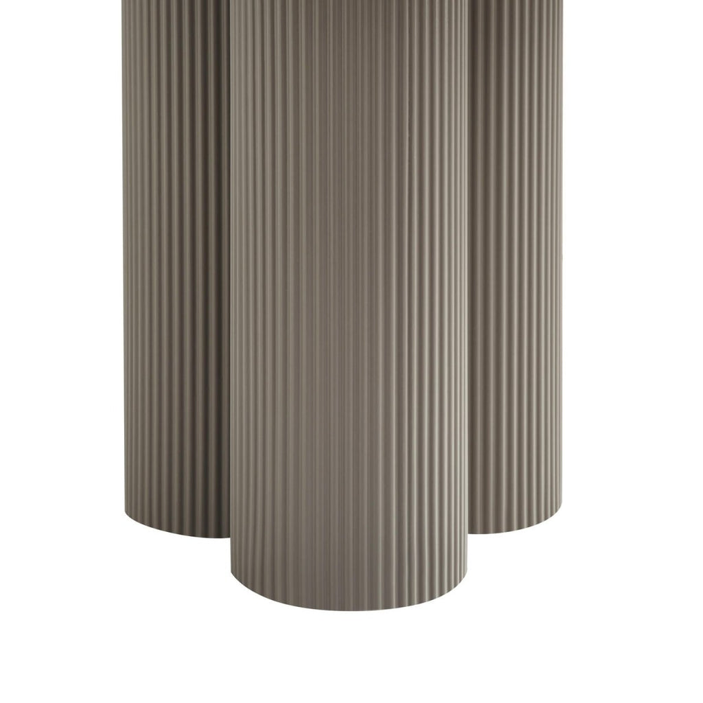 Couchtisch Rund ø80 cm - Taupe - FURNHOUSE