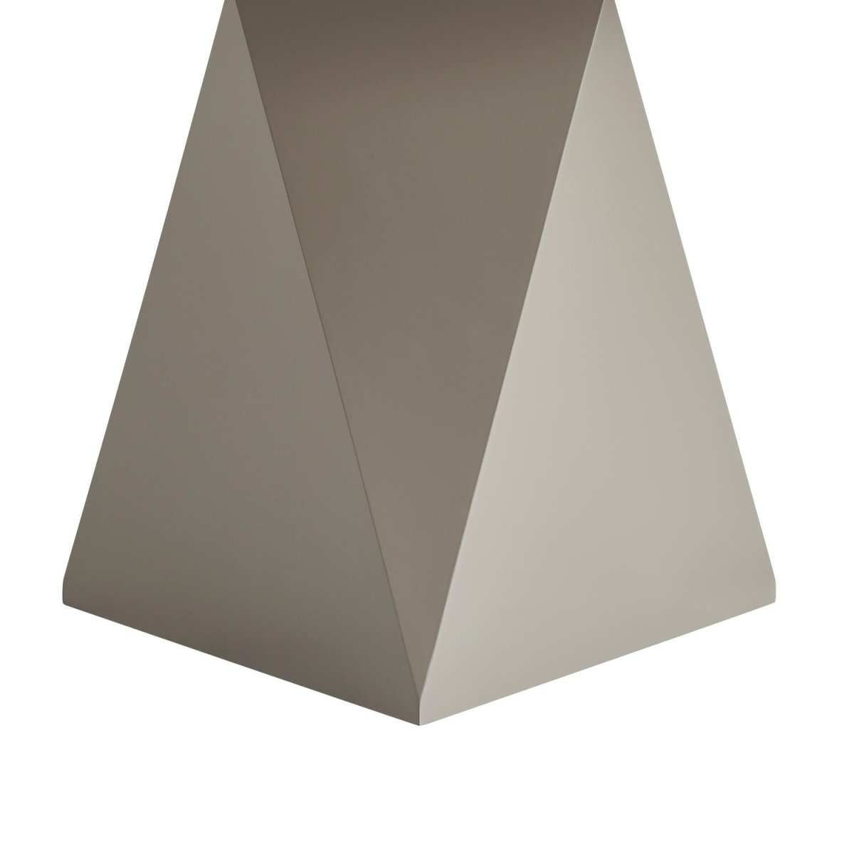 Couchtisch Rund ø80 cm - Taupe - FURNHOUSE