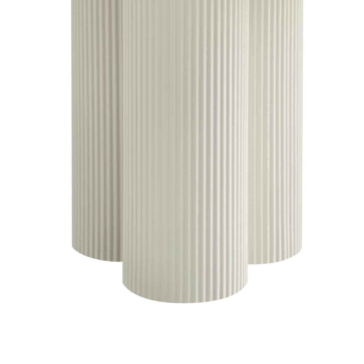 Couchtisch Rund ø80 cm - Weiß - FURNHOUSE