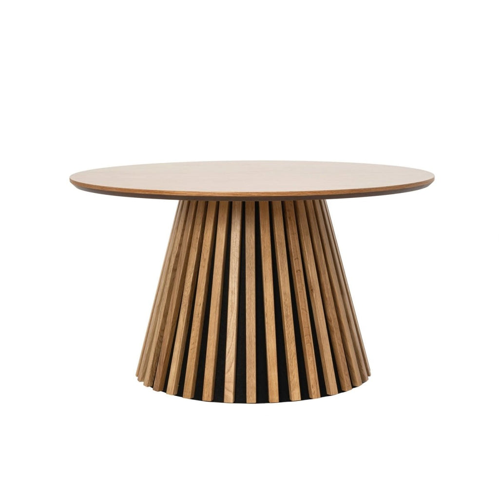 Couchtisch Rund ø80 cm - Wildeiche Natur - FURNHOUSE