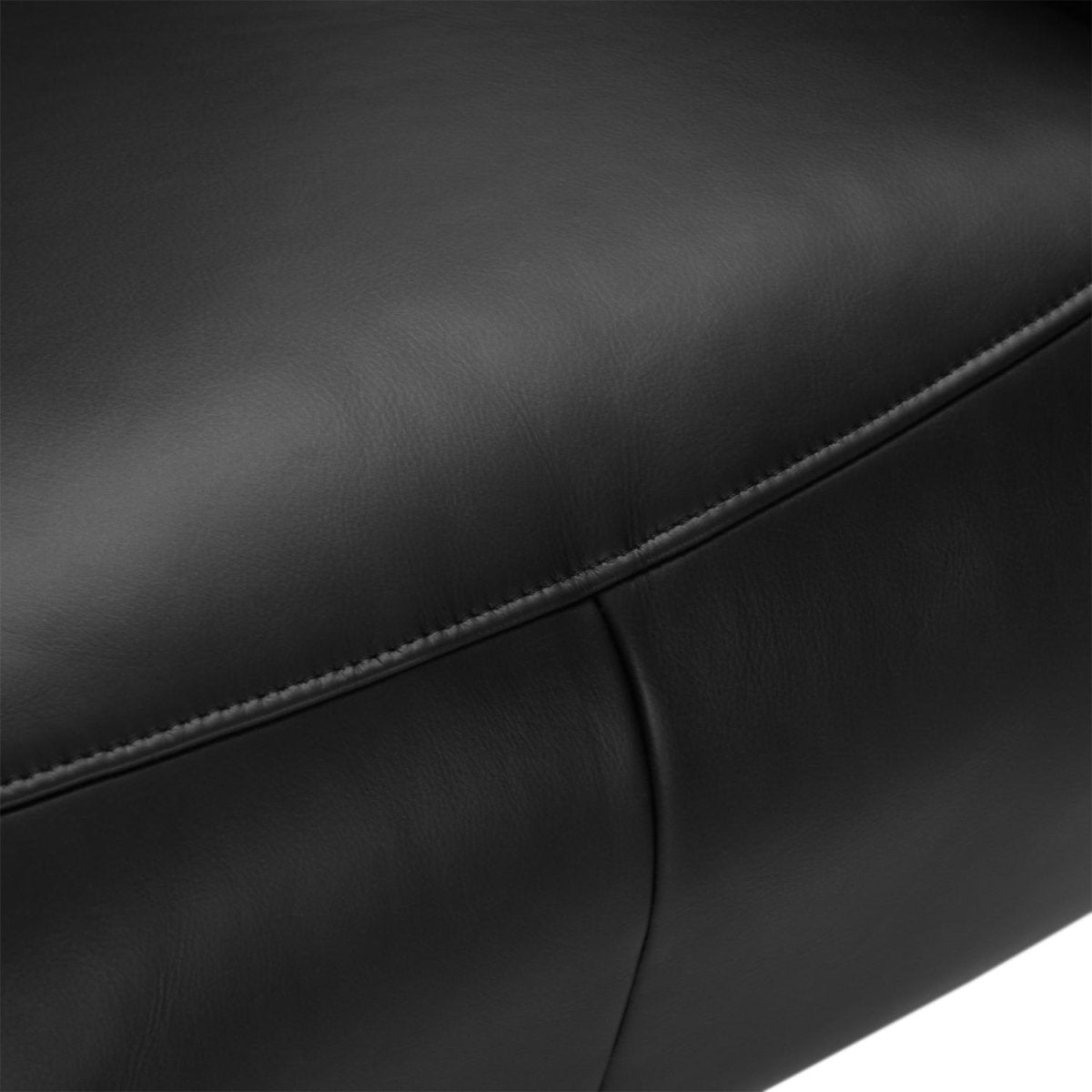 Delta Manueller Relaxsessel - Echtleder Schwarz - FURNHOUSE