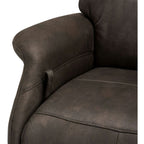 Delta Manueller Relaxsessel - Stoffbezug Taupe Grau - FURNHOUSE