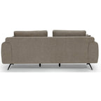 Detroit 2-Sitzer Sofa - Stoffbezug Braun - FURNHOUSE