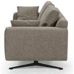 Detroit 2-Sitzer Sofa - Stoffbezug Braun - FURNHOUSE