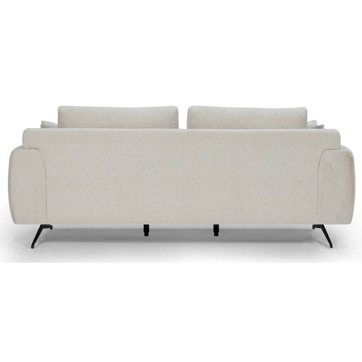 Detroit 2-Sitzer Sofa - Stoffbezug Creme Weiß - FURNHOUSE