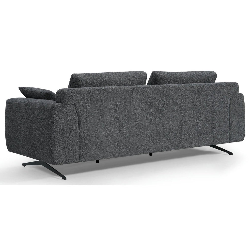 Detroit 2-Sitzer Sofa - Stoffbezug Grau - FURNHOUSE