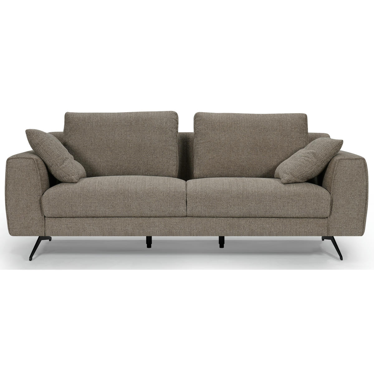 Detroit 3-Sitzer Sofa - Stoffbezug Braun - FURNHOUSE