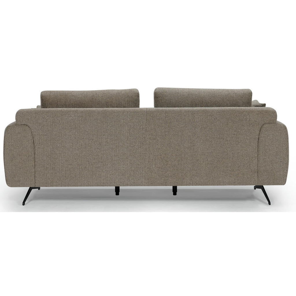Detroit 3-Sitzer Sofa - Stoffbezug Braun - FURNHOUSE