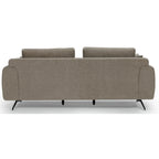 Detroit 3-Sitzer Sofa - Stoffbezug Braun - FURNHOUSE