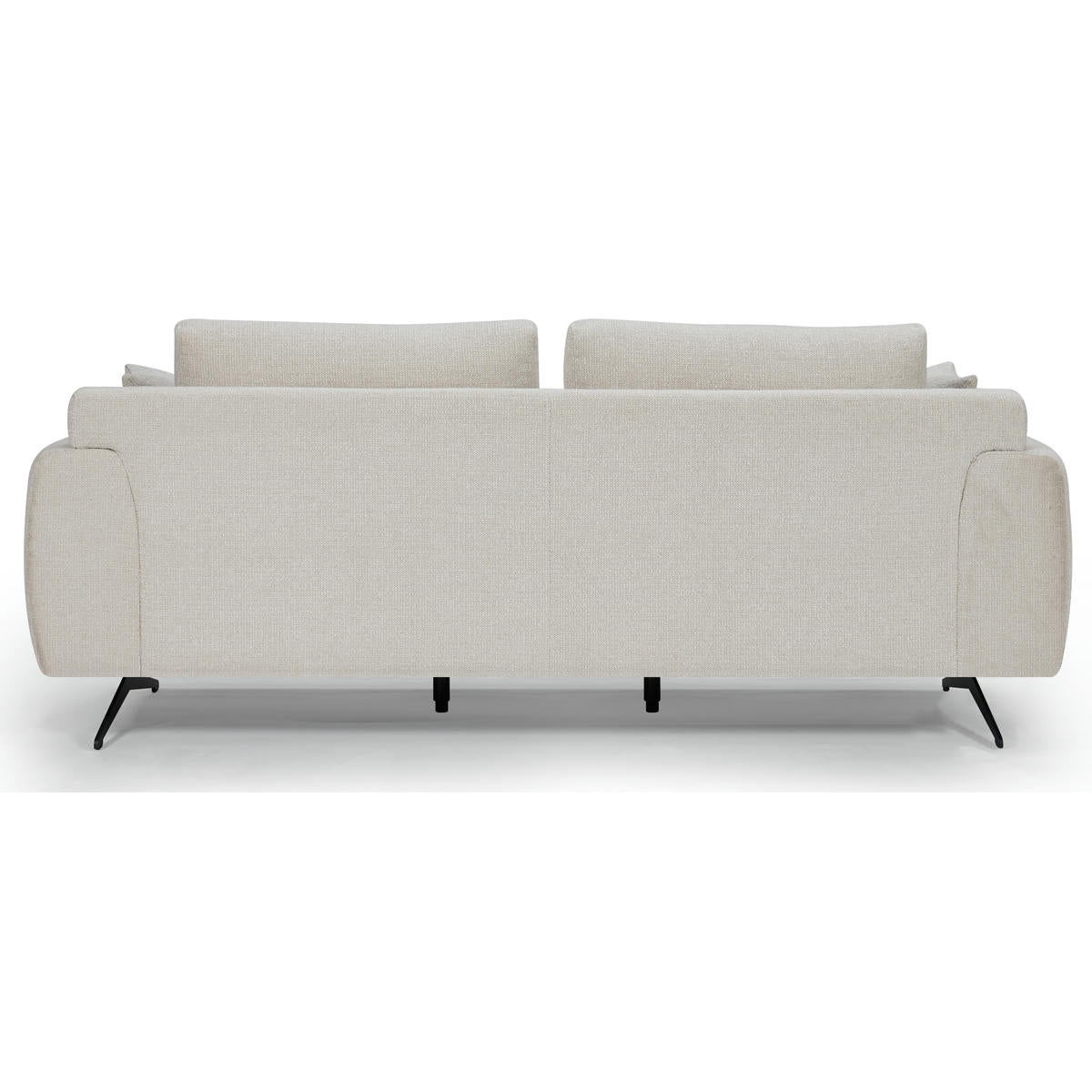 Detroit 3-Sitzer Sofa - Stoffbezug Creme Weiß - FURNHOUSE