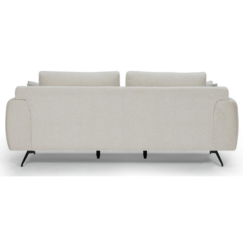 3-Sitzer Sofa - Stoffbezug Beige - FURNHOUSE