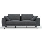 Detroit 3-Sitzer Sofa - Stoffbezug Grau - FURNHOUSE