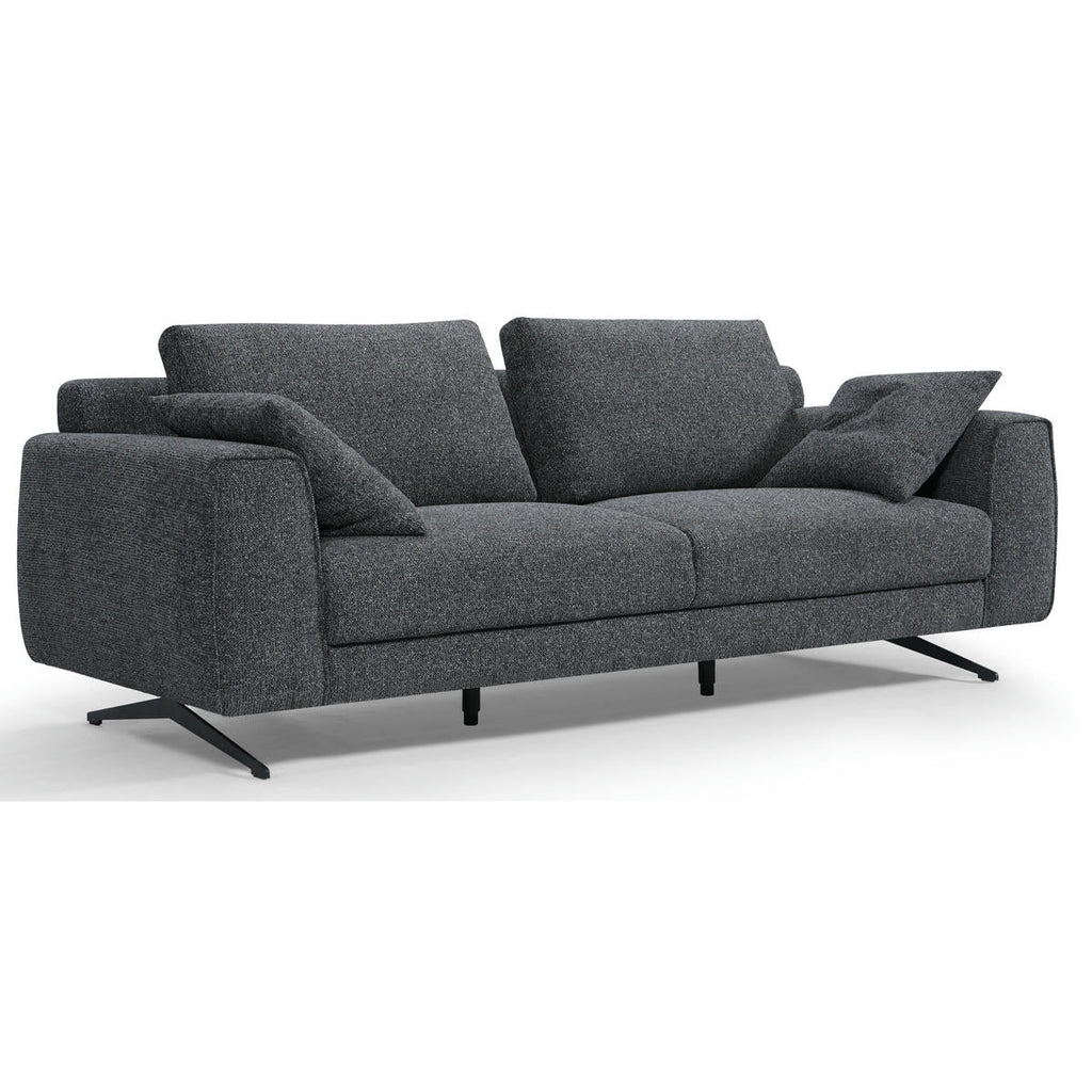 Detroit 3-Sitzer Sofa - Stoffbezug Grau - FURNHOUSE