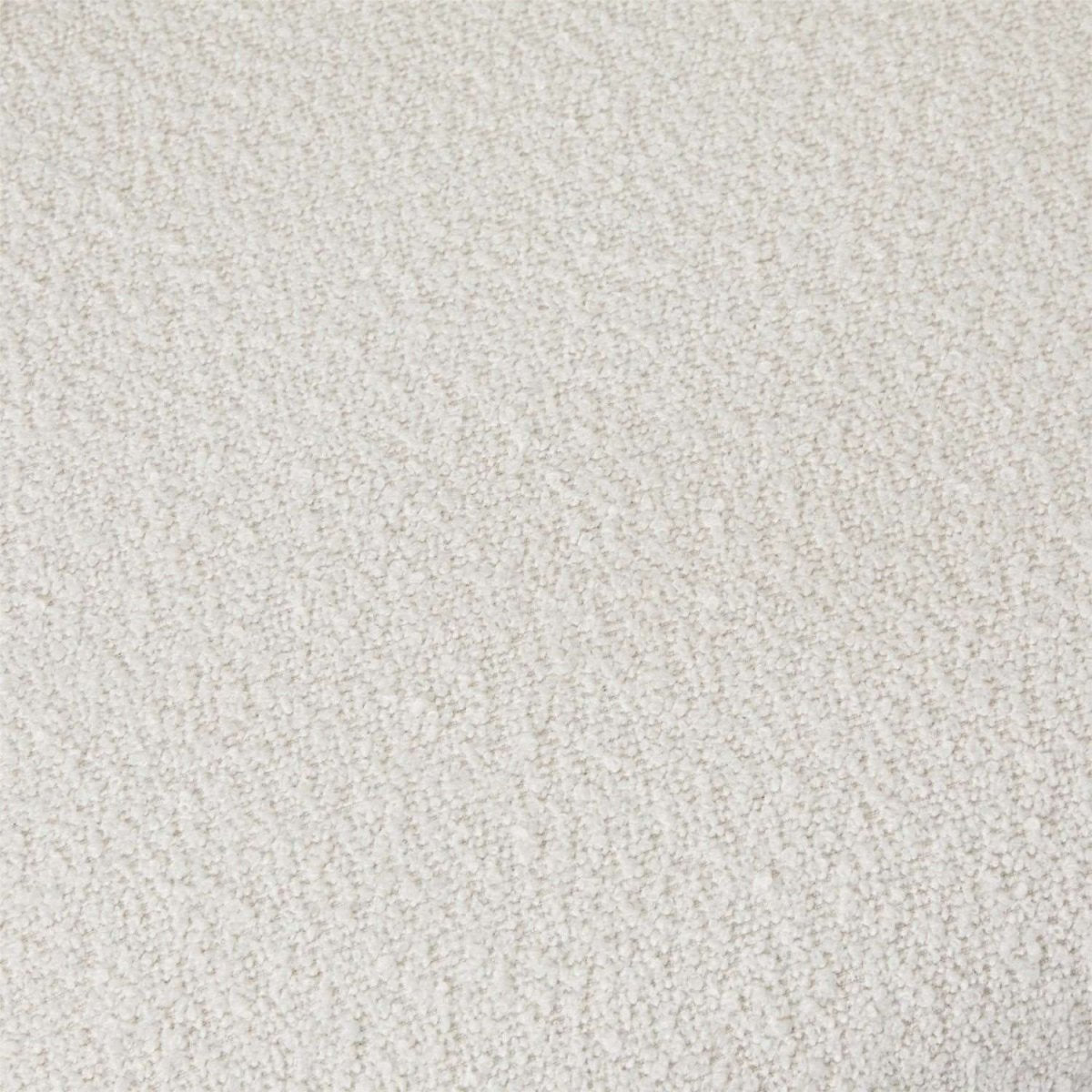 Diana Barhocker 2er Set - Bouclé-Stoff Weiß - FURNHOUSE