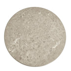 Easy Couchtisch Rund ø60 cm - Marmoroptik & Lamellenoptik Grau - FURNHOUSE