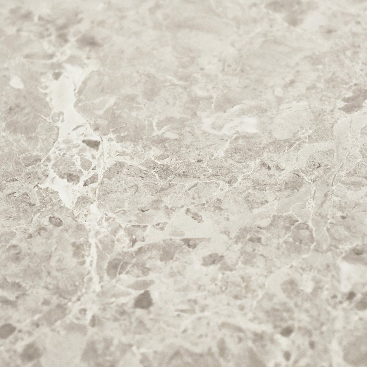 Easy Couchtisch Rund ø80 cm - Marmoroptik & Lamellenoptik Grau - FURNHOUSE