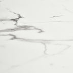 Easy Couchtisch Rund ø80 cm - Marmoroptik & Lamellenoptik Weiß - FURNHOUSE