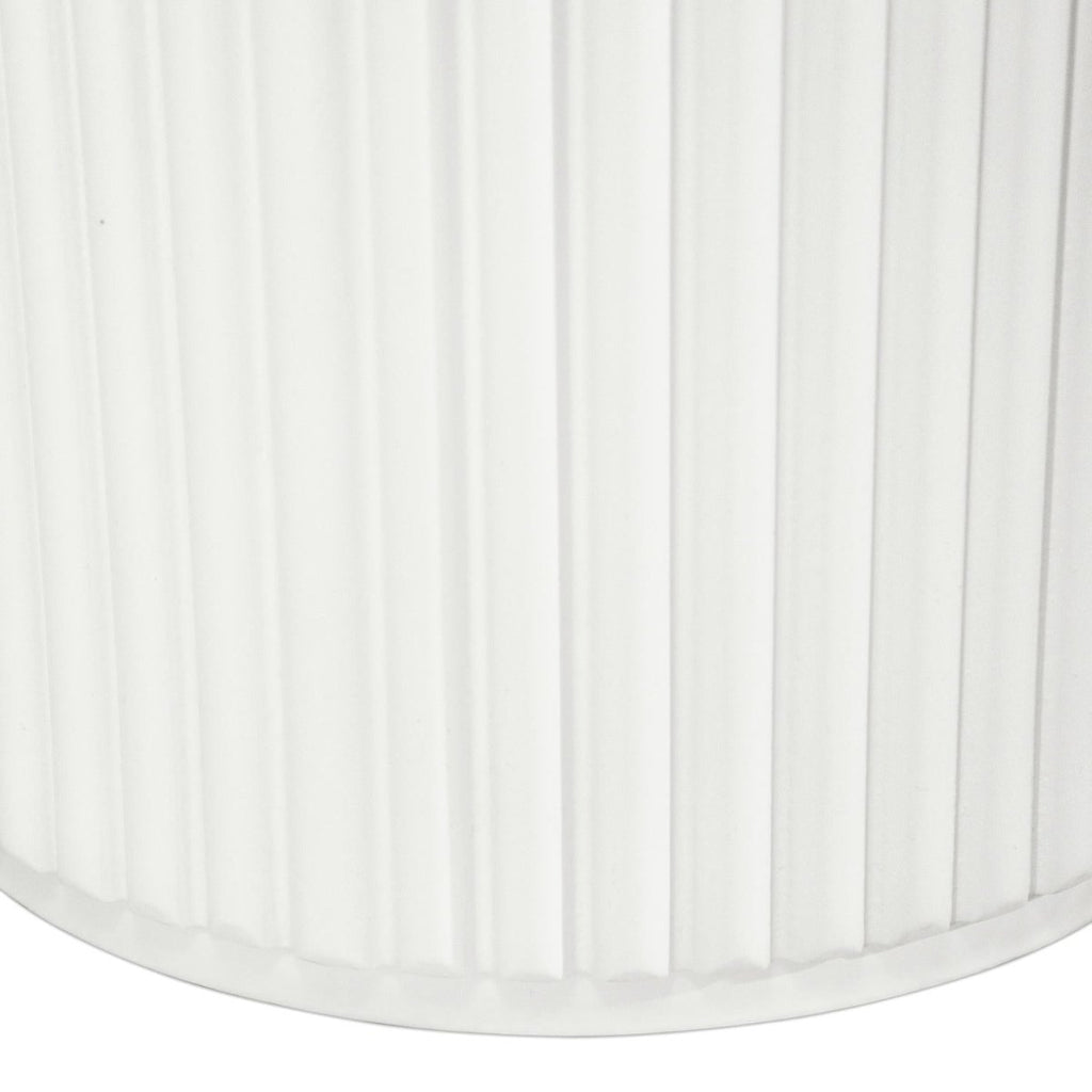 Easy Couchtisch Rund ø80 cm - Marmoroptik & Lamellenoptik Weiß - FURNHOUSE