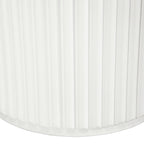 Easy Couchtisch Rund ø80 cm - Marmoroptik & Lamellenoptik Weiß - FURNHOUSE