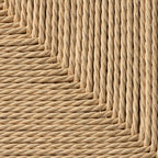 Essgruppe mit 4 Stühle und Esstisch - ø140 cm - Ausziehbar bis 240 cm Schwarz - FURNHOUSE