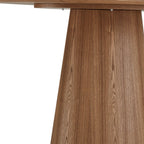 Essgruppe mit 6 Stühle und Esstisch - 160x90 cm Wildeiche - FURNHOUSE