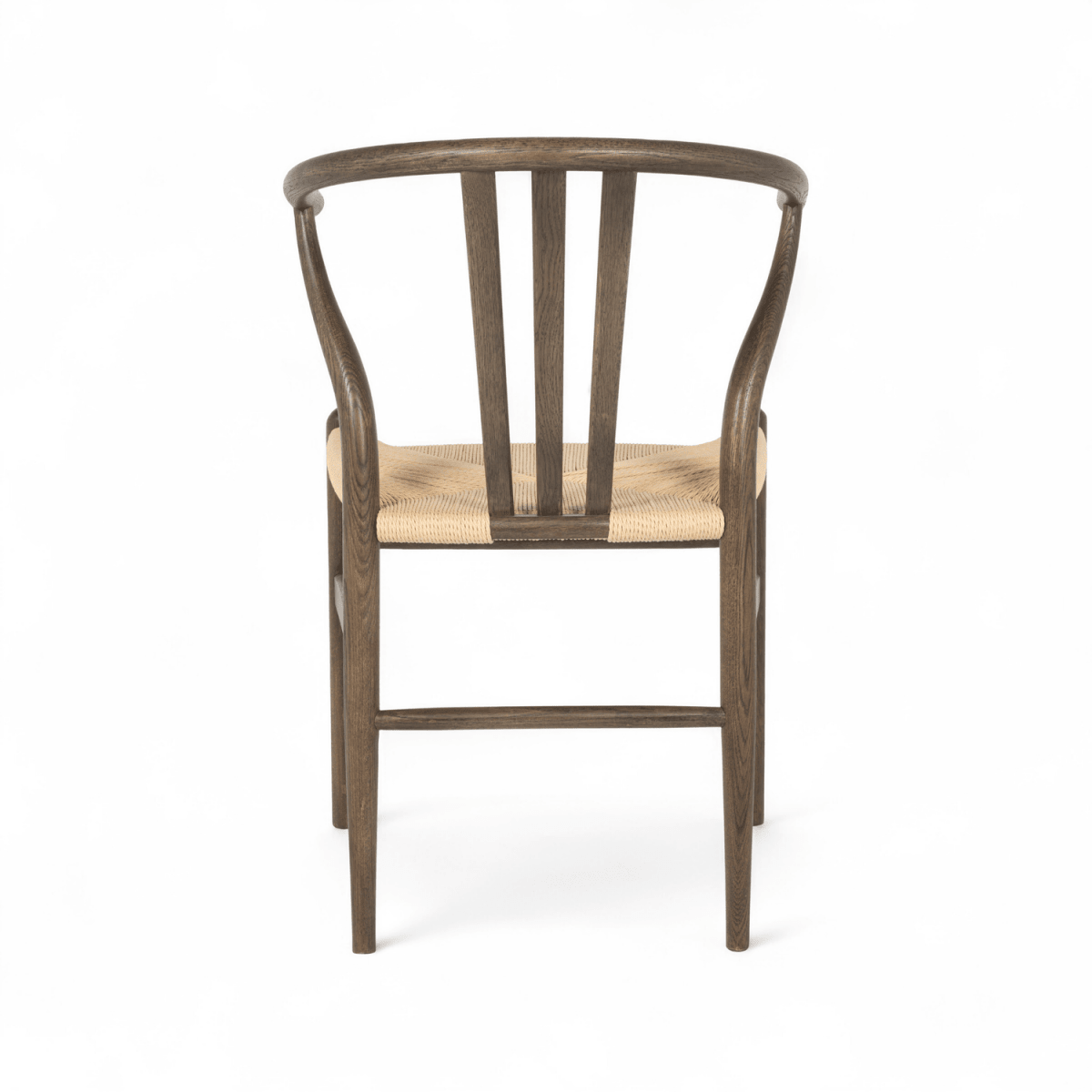 Essgruppe mit 6 Stühle und Esstisch - ø140 cm - Ausziehbar bis 240 cm Räuchereiche - FURNHOUSE