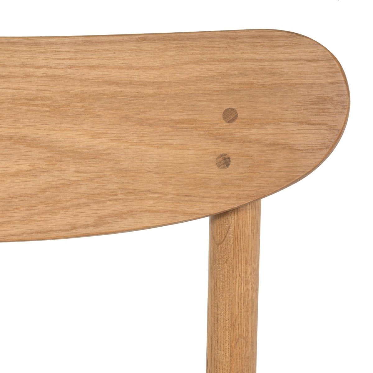 Essgruppe mit 6 Stühle und Esstisch - ø140 cm - Ausziehbar bis 240 cm Wildeiche - FURNHOUSE
