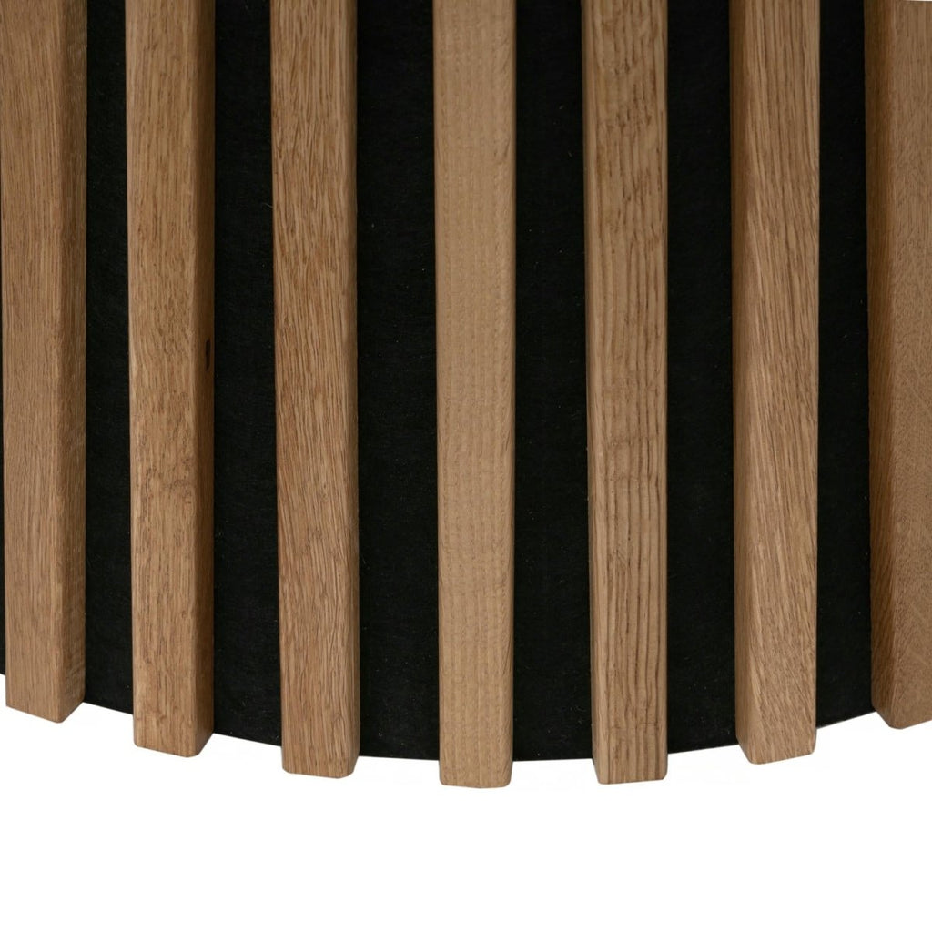 Essgruppe mit 6 Stühle und Esstisch - ø140 cm - Ausziehbar bis 240 cm Wildeiche - FURNHOUSE