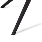 Helena Esszimmerstühle 2er Set - Drehbar, Bouclé-Stoff Schwarz - FURNHOUSE