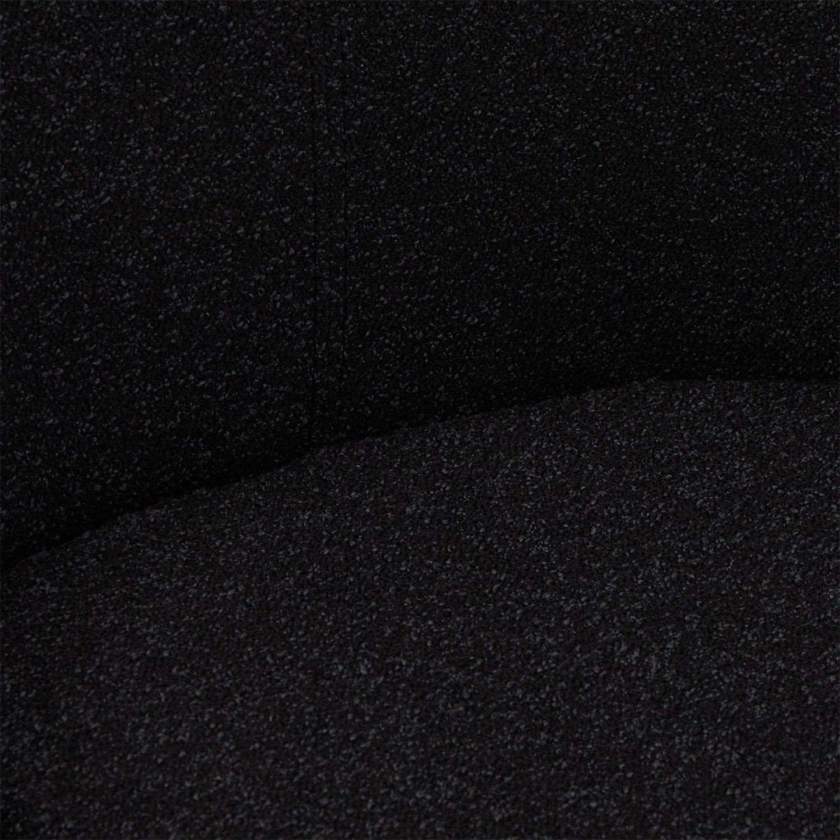 Helena Esszimmerstühle 2er Set - Drehbar, Bouclé-Stoff Schwarz - FURNHOUSE